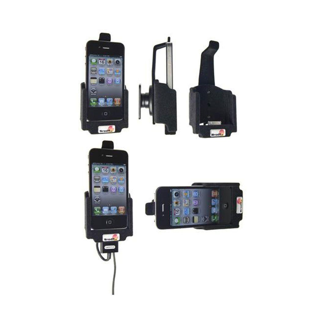 Apple iPhone 4 / 4S Halterung - aktiv - vertikal / horizontal - Brodit 516170 - Restposten