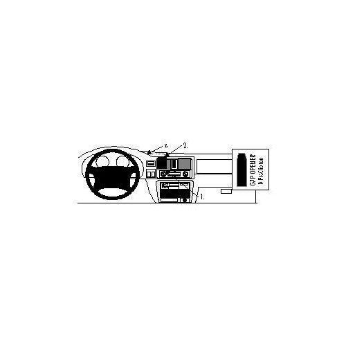 Brodit ProClip - Fahrzeughalterung - Isuzu Rodeo (98-02) / Frontera (99-03) - 852551