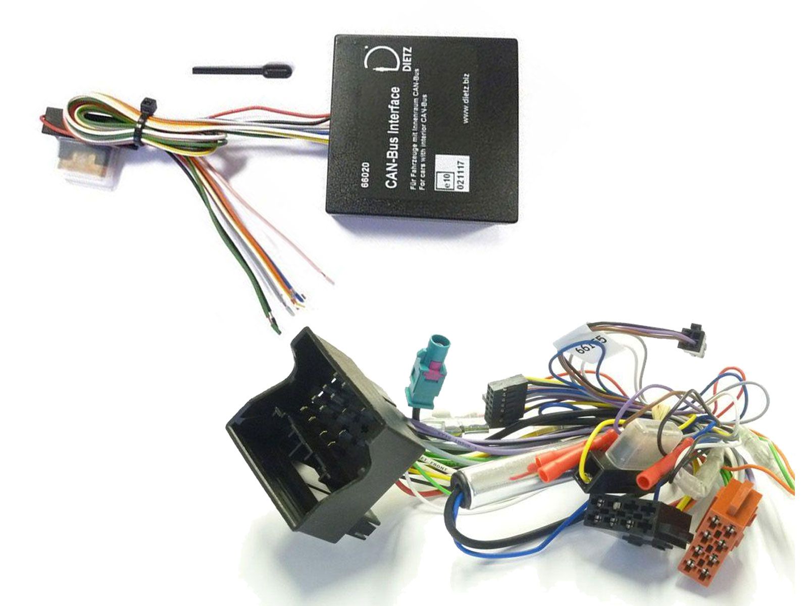 Dietz Can-Bus Interface Set f�r Citroen / Fiat / Peugeot (ab 2006) - 66020 + 66155