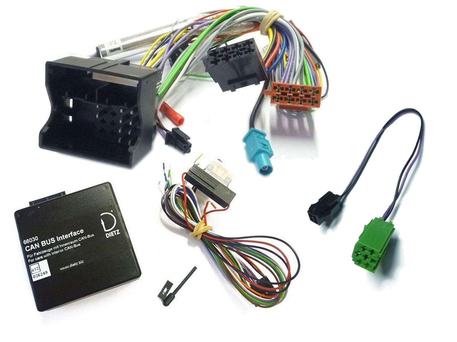 Dietz Can-Bus / Lenkrad Interface Set f�r Mercedes E-Klasse (ab 2004), SLK (ab 2003) auf Blaupunkt