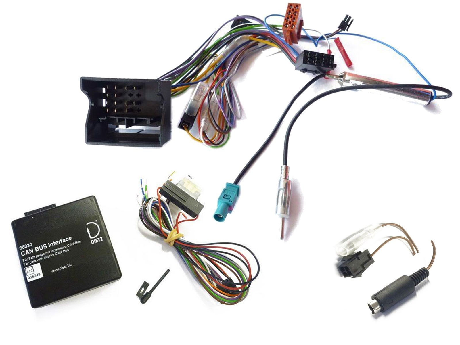 Dietz Can-Bus / Lenkrad Interface Set f�r BMW 1er, 3er, 5er, X3, X5, X6 / Mini (ab 03) auf Kenwood