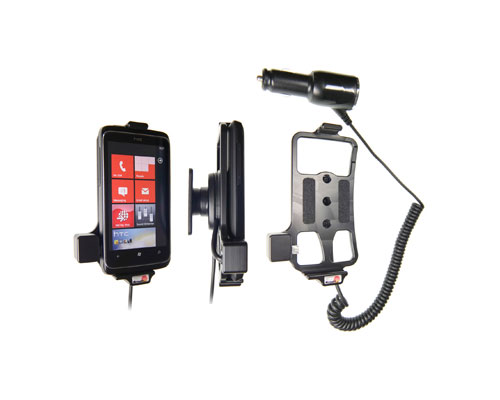 Brodit PDA Halterung - mit KFZ-Kabel - HTC 7 Trophy - 512199 - Restposten