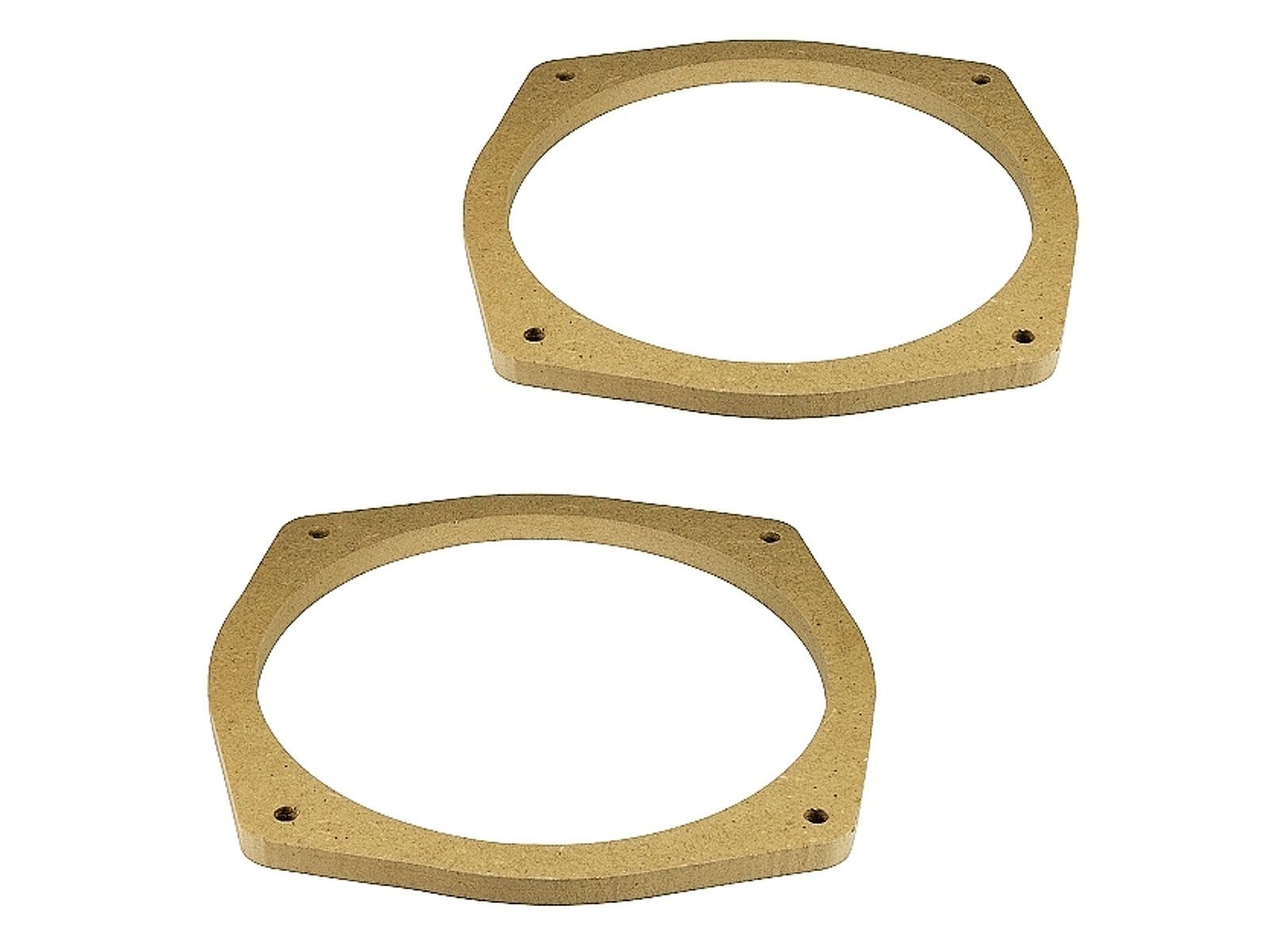 Lautsprecherringe MDF f�r Mitsubishi Pajero Pinin - 165 mm - Frontt�r