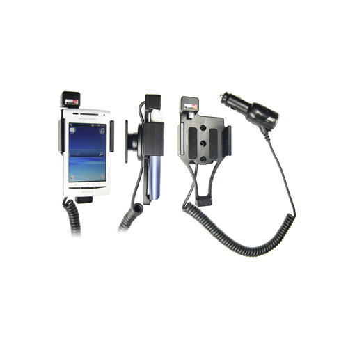 Brodit Handyhalterung - mit KFZ-Kabel - SONY ERICSSON X8 - 512206 - Restposten