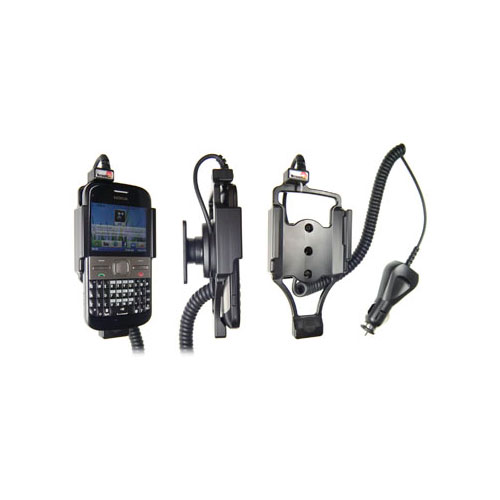 Brodit Handyhalterung - mit KFZ-Kabel - NOKIA E5 - 512184 - Restposten
