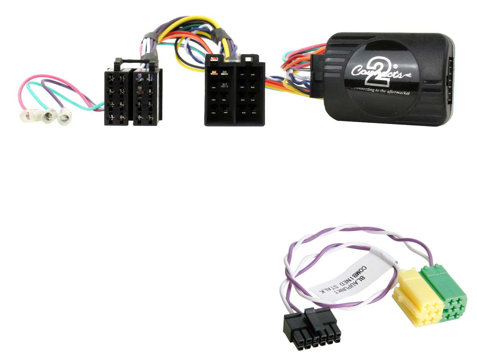 ACV CAN-Bus- / Lenkradadapter für Mercedes A, B, C (bis 05, 8PIN ISO) auf Blaupunkt - 42-MC-502