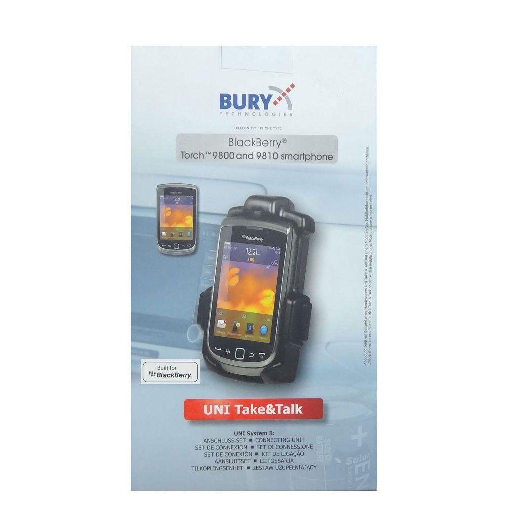 THB Bury Uni System 8 Car Talk Take&Talk Halter Blackberry 9800 Torch (Bluetooth) - Restposten