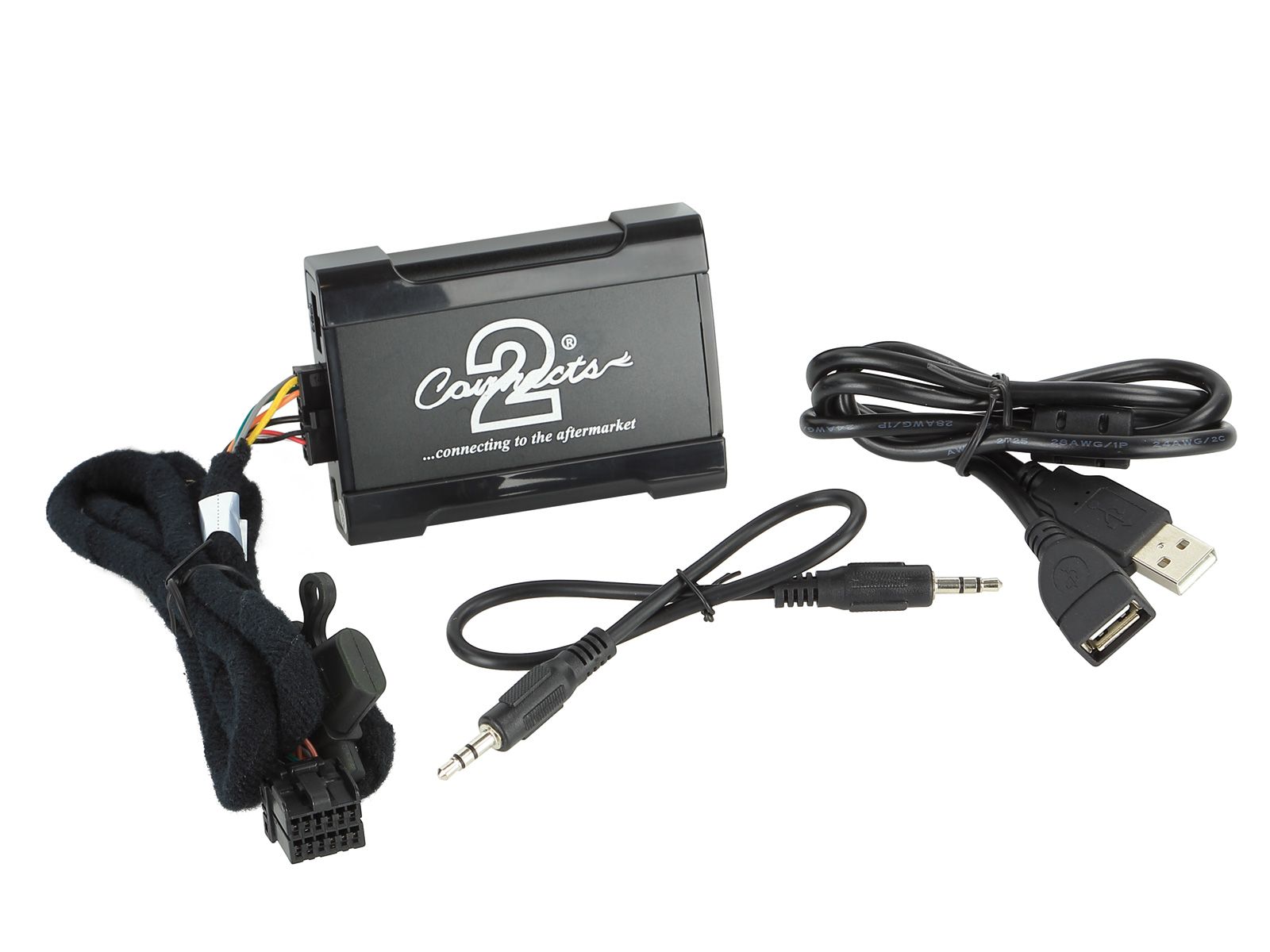 Connects2 USB/SD/AUX-In Interface für Ford Fiesta, Mondeo, Focus, KA (bis 2005) - CTAFOUSB003