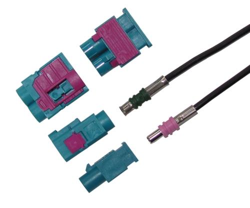 Dietz 41004 - Antennenadapter Doppel FAKRA f�r MUSIC DJ Musikinterface 41010 / DAB Interface 41100