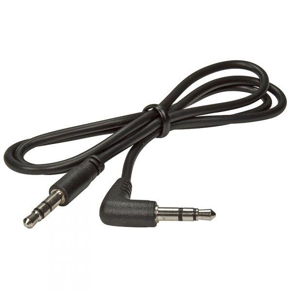 Anschlu�kabel Klinke 3,5mm Stecker auf Stecker, L�nge 0,6m, Winkelversion