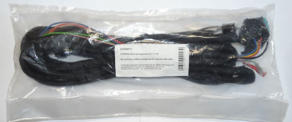 DYNAVIN DVN-5M17 - Verl�ngerungskabel 5m - BMW 17 PIN - Restposten