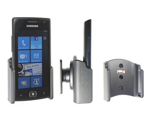 Brodit Handyhalterung mit Kugelgelenk - passiv - SAMSUNG Omnia W GT-I8350 - 511314 - Restposten