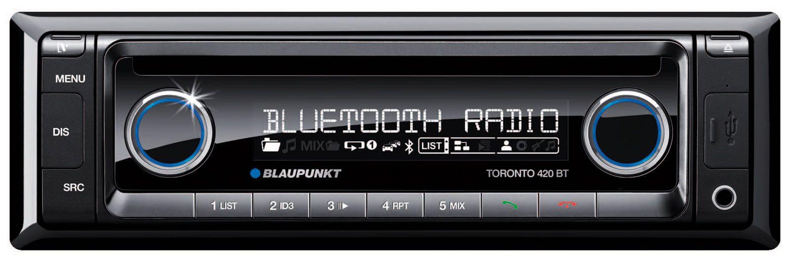 Blaupunkt Toronto 420 BT - CD/MP3-Autoradio mit Bluetooth / USB / SD / iPod / AUX-IN