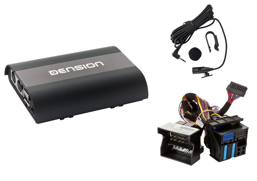 Dension Gateway Pro BT - Bluetooth / iPod / iPhone / USB / AUX Interface - Audi - Quadlock - GWP1AC1