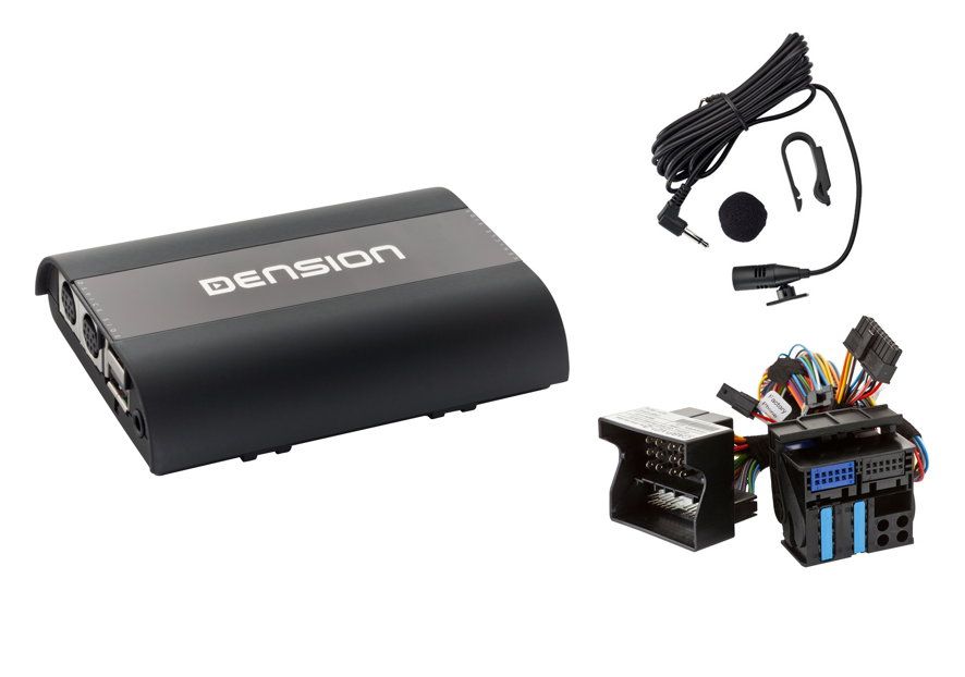 Dension Gateway Pro BT - Bluetooth / iPod / iPhone / USB / AUX Interface - VW - Quadlock - GWP1V21