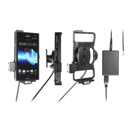 Brodit Handyhalterung - mit Molex-Adapter - SONY ERICSSON Xperia Acro S - 513424 - Restposten