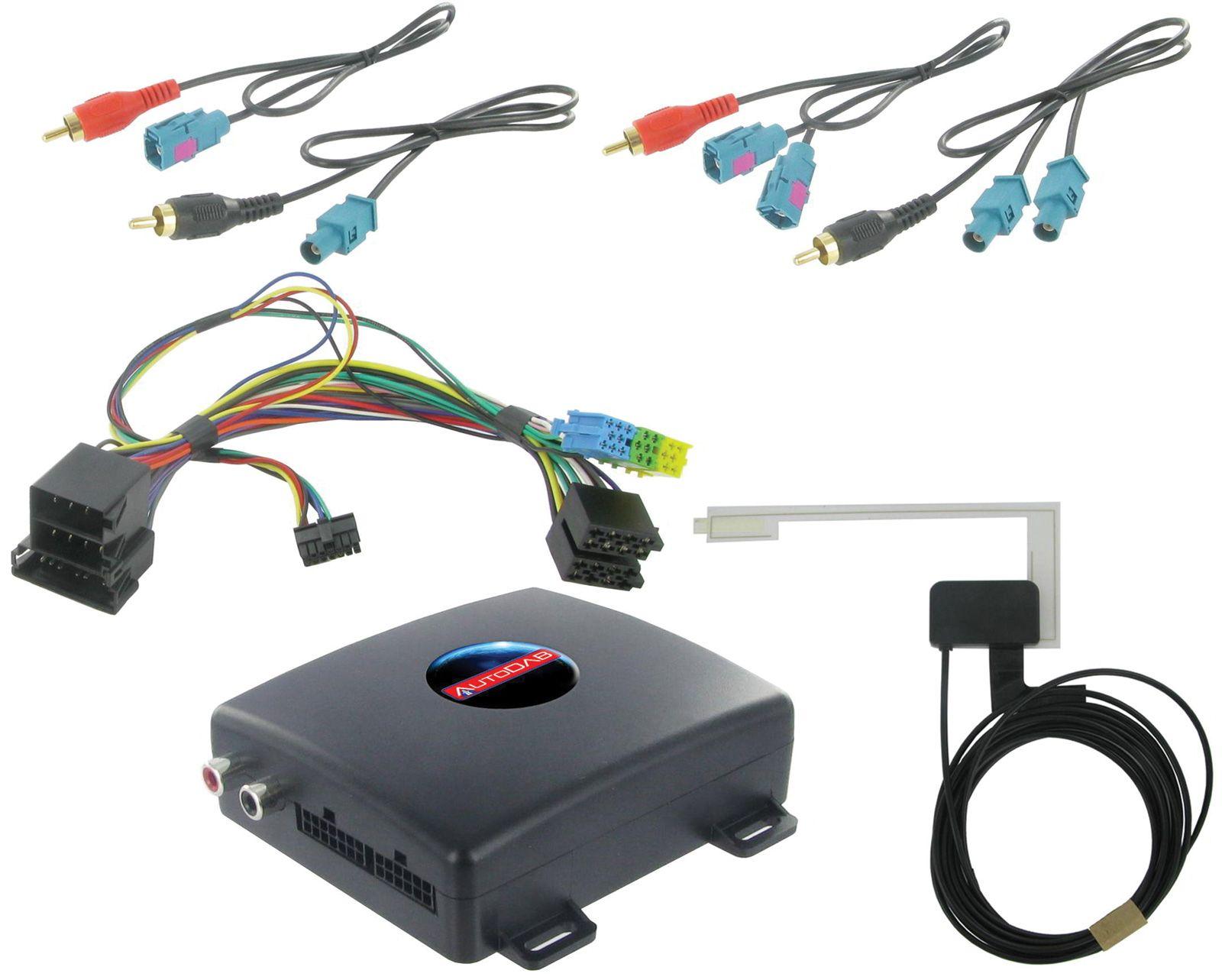 Auto DAB - DAB+ Interface f�r OEM-Autoradio - Audi A3, A4, TT - Concert, Chorus, Symphony (ISO)