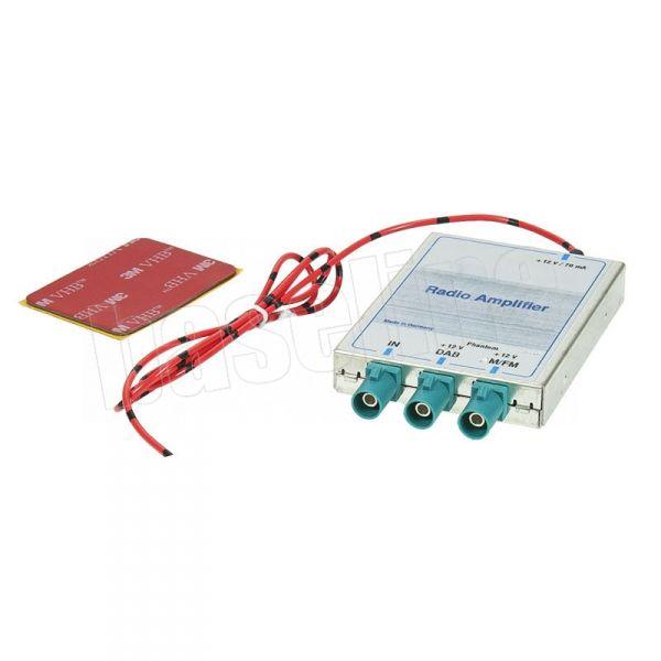 DAB/DAB+/FM/AM Verst�rker, aktiv, Anschluss Fakra (m)