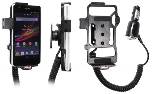 Brodit Handyhalterung - mit KFZ-Kabel - SONY ERICSSON Xperia ZR - 512555 - Restposten