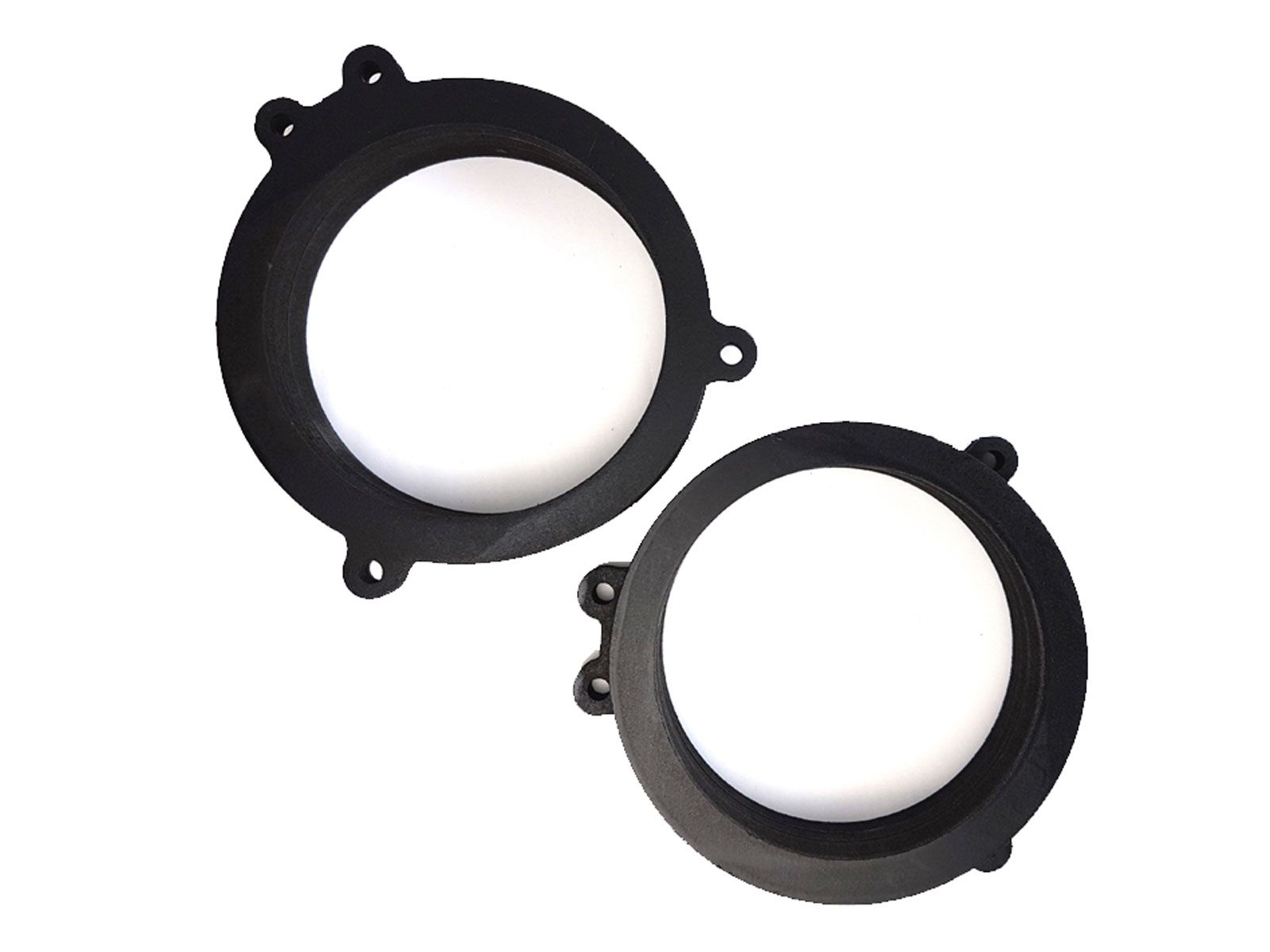 Lautsprecherringe MDF Mercedes C-Klasse (W203), CLK (W209), T-Klasse (ab 01) - 165 mm - Frontt�r