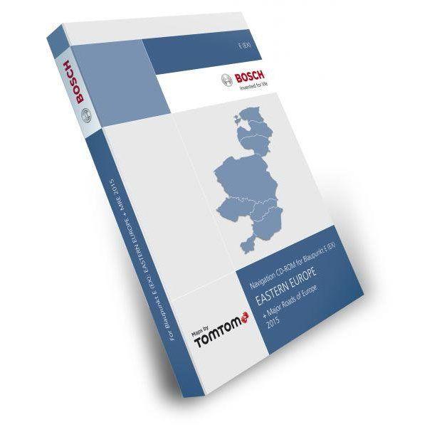 Blaupunkt Tele Atlas TomTom Osteuropa TravelPilot E (EX) 2014 (2 CD) + Major Roads of Europe