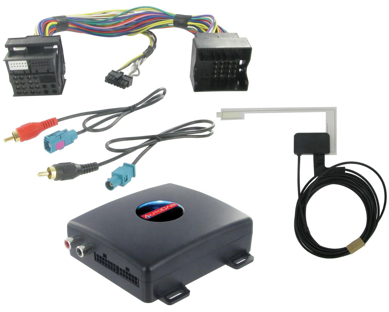 Auto DAB - DAB+ Interface f�r OEM-Autoradio - VW Eos, Golf, Jetta, Passat, Polo, T5, Tiguan, Toura