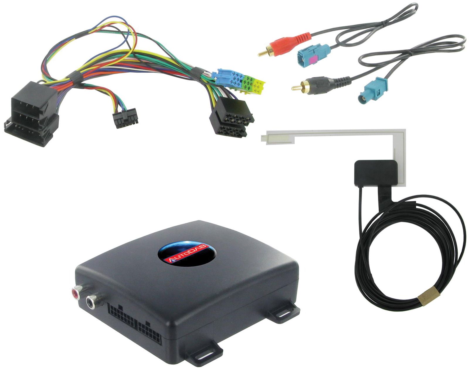 Auto DAB - DAB+ Interface f�r OEM-Autoradio - Renault Clio, Laguna, Megane, Scenic, Twingo - ISO