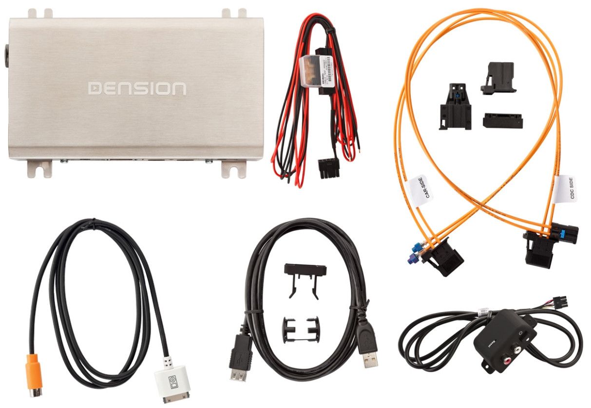Dension Gateway 500 - iPod / iPhone / AUX / USB Interface - Audi A4, A5, A6, A8, Q7 - MOST - GW51AU1