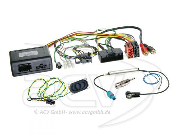 ACV CAN-Bus- / Lenkradadapter f�r Ford C-Max, Focus (gr. Display, ab 2010) auf Alpine - 46-FO-7-1
