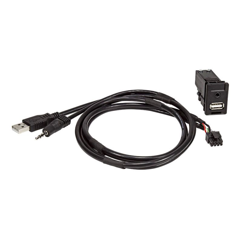 USB / Aux-in (3,5mm Klinke) PCB Adapter f�r Toyota Verso, Rav4, Yaris, Auris, Prius, Avensis