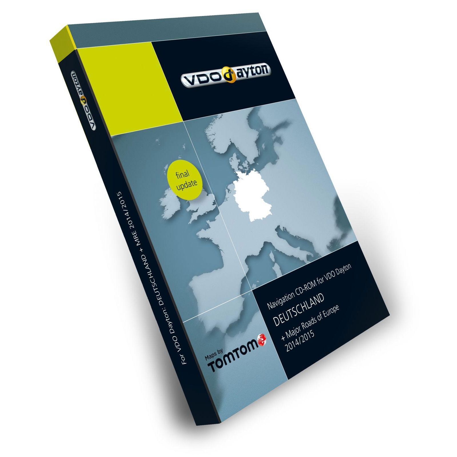 VDO-Dayton TomTom Tele Atlas Deutschland non C-IQ 2014/2015 + Hauptstra�en Europas