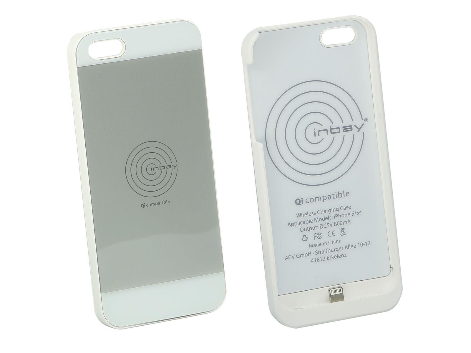 Inbay Ladeschale für Apple iPhone 5 / 5S / SE - weiss