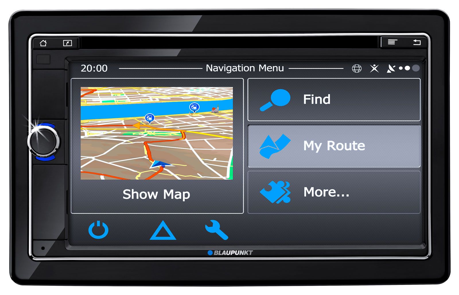 Blaupunkt Cape Town 945 - 2-DIN Navigation mit Touchscreen / Bluetooth / TMC / USB / iPod / DVD / 3D