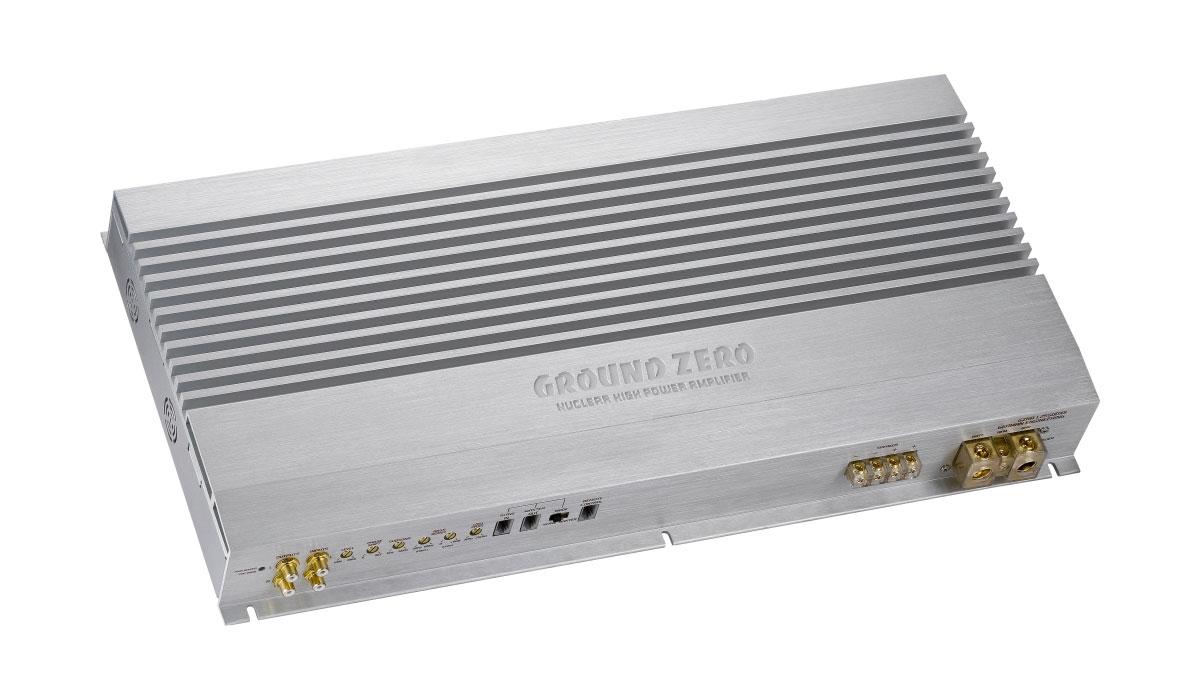 Ground Zero GZNA 1.2550DXII - 1-Kanal Endstufe mit 2400 Watt (RMS: 850 Watt)