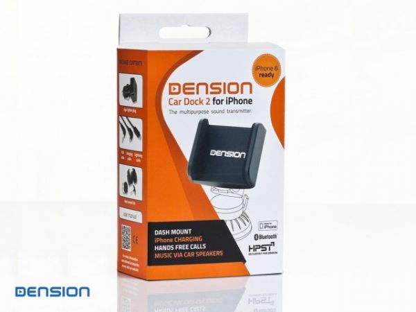 Dension Car Dock 2 f�r iPhone 5, 5C, 5S, 6, 6S, SE, 7, 8 - IPH2CR0