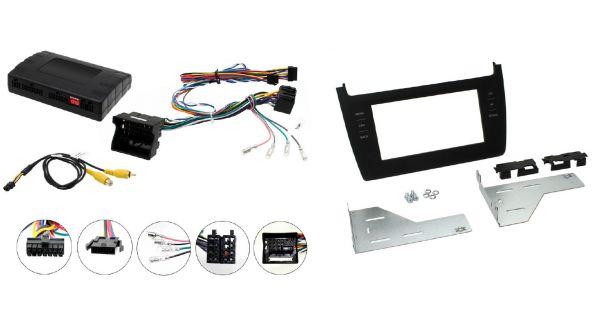 Radioeinbauset mit Can-Bus f�r Doppel DIN Autoradio in VW Polo (ab 2015) - schwarz