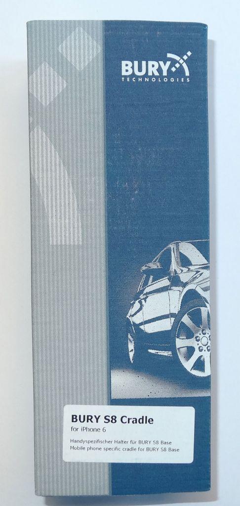 THB Bury Uni System 8 Car Talk Take&Talk Halter (BT) Apple iPhone 6 / 6S (ohne Kabel) - 0-02-22-0318