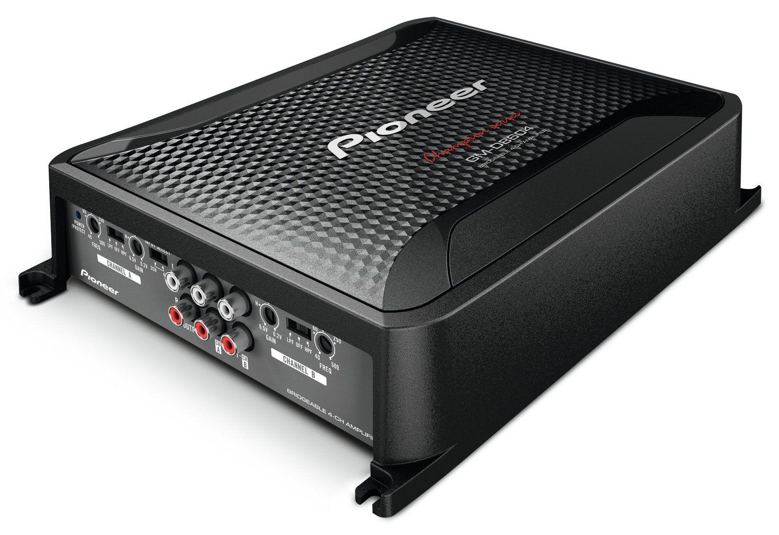 Pioneer GM-D8604 - 4/3/2-Kanal Endstufe mit 1200 Watt (RMS: 600 Watt)