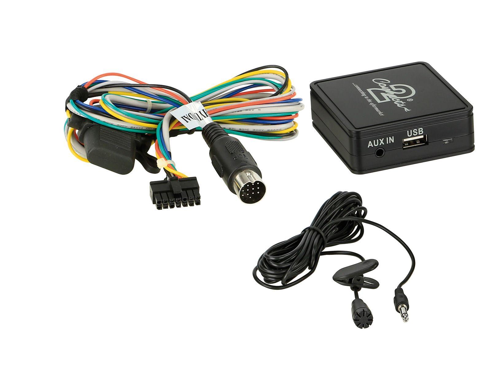 ACV Connects2 Bluetooth / A2DP / Aux-In Interface - Kia 8 PIN - 58kibt001