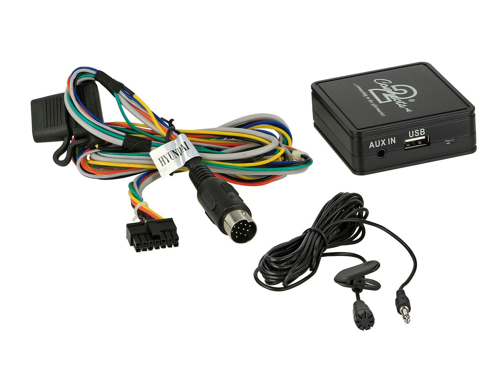 ACV Connects2 Bluetooth / A2DP / Aux-In Interface - Hyundai 13 PIN - 58hybt002