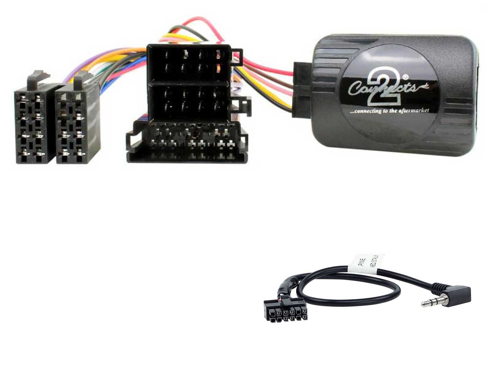 ACV Lenkradadapter f�r Hyundai i30 mit OEM Navigation auf Alpine - 42-HY-110