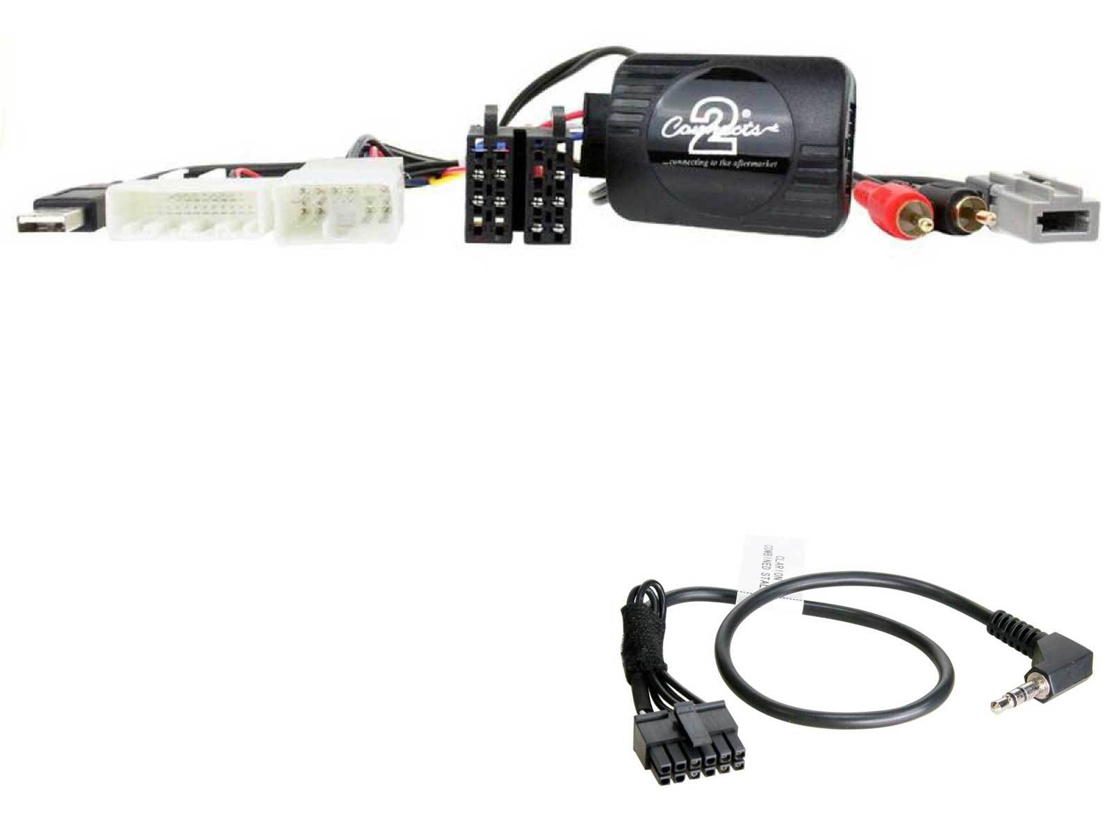 ACV Lenkradadapter f�r Peugeot 108 (ab 2014) auf Clarion - 42-PG-816