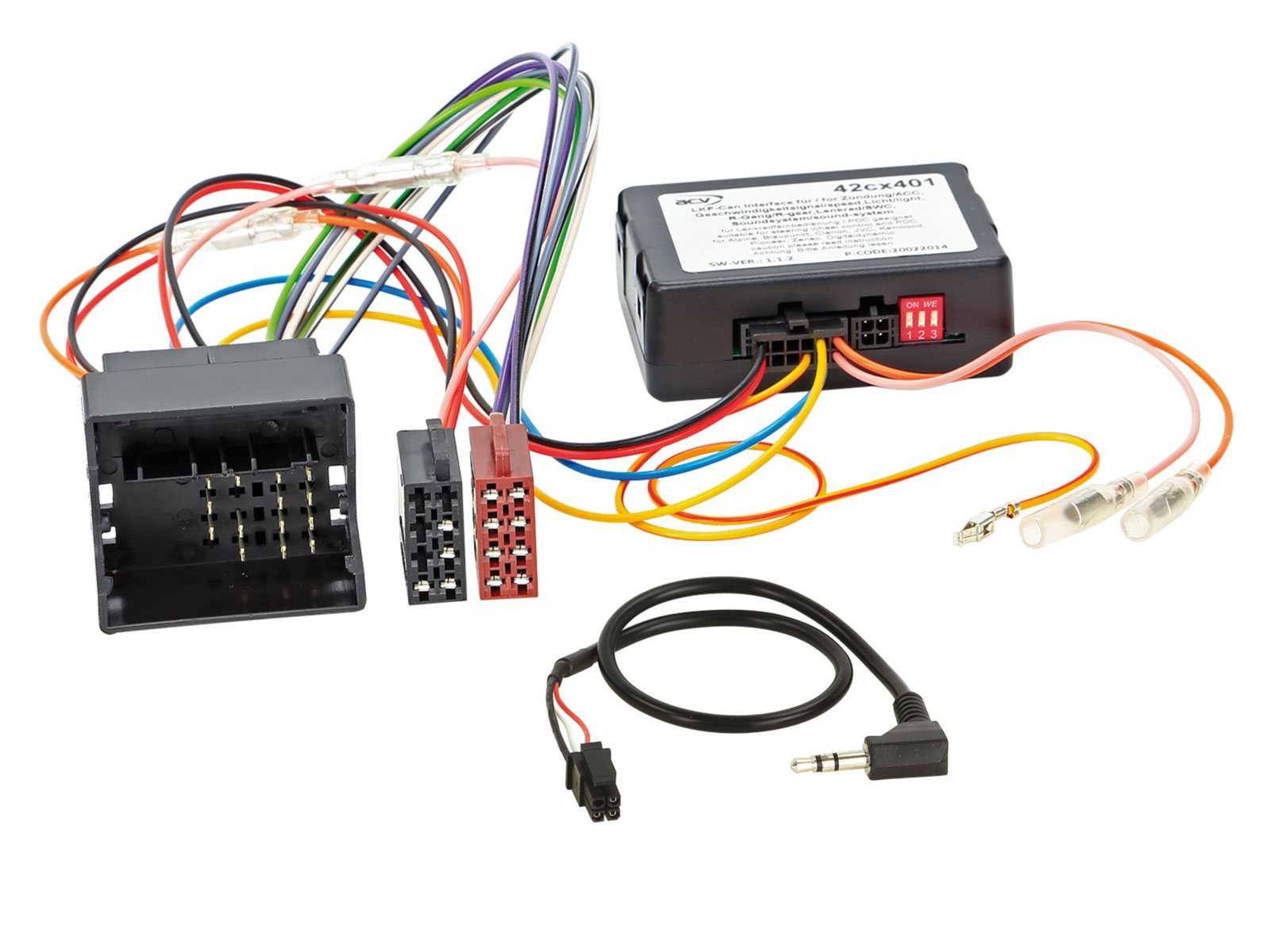 ACV CAN-Bus- / Lenkradadapter f�r Ford Focus / C-Max OEM Sony HU auf Sony - 42-1120-601