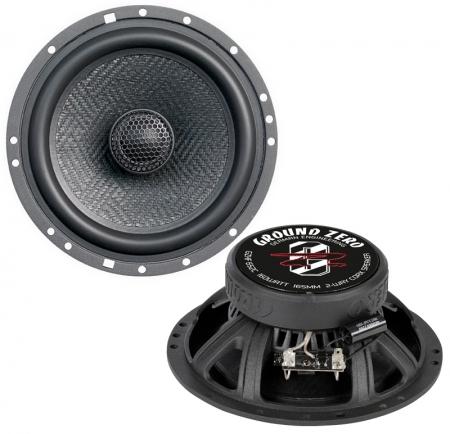 Ground Zero GZHF 652C - 16,5 cm 2-Wege-Lautsprecher mit 160 Watt (RMS: 100 Watt)