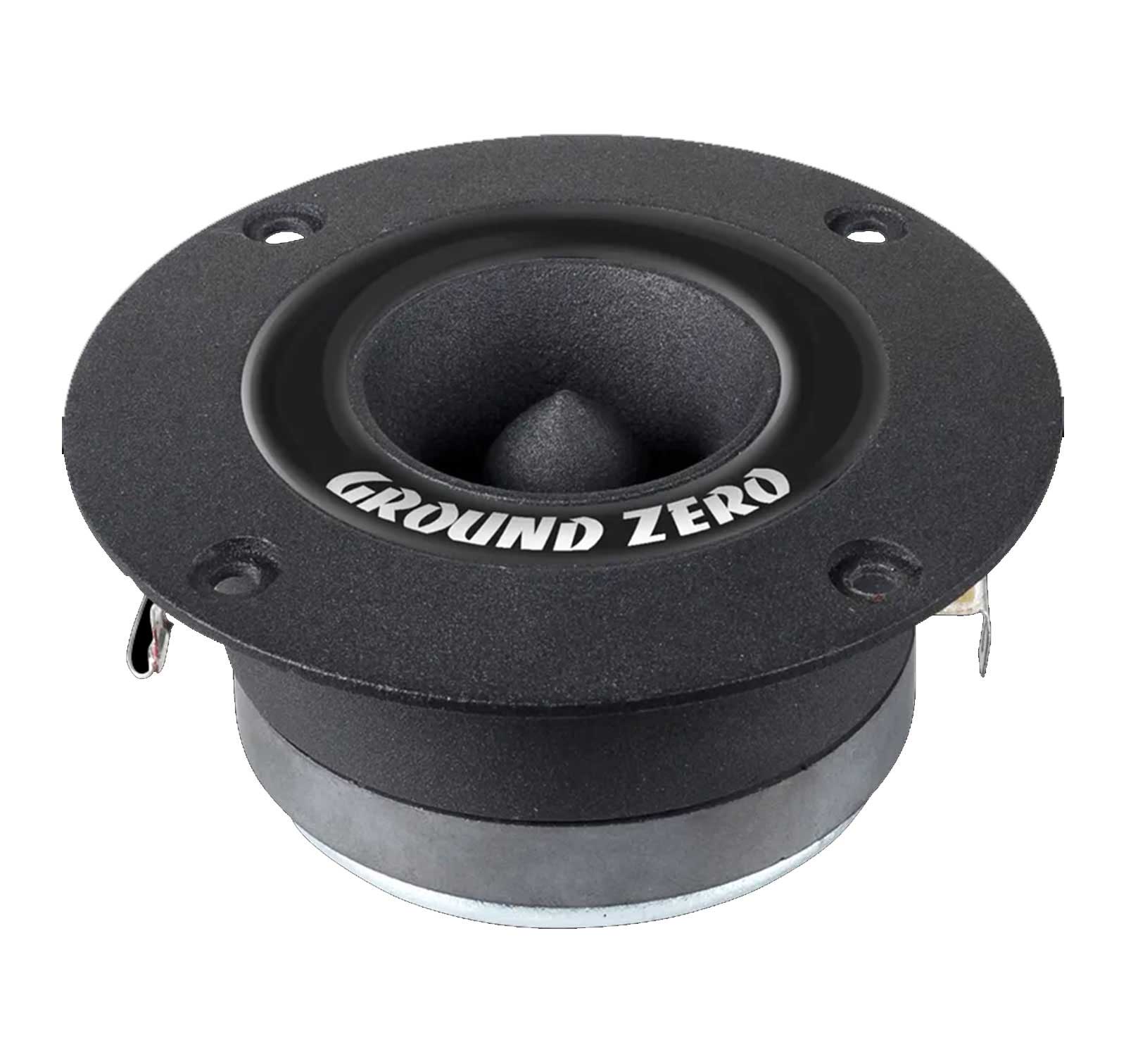 Ground Zero GZCT 3500X-B - 9,8 cm Hochtöner-Lautsprecher mit 100 Watt (RMS: 30 Watt)