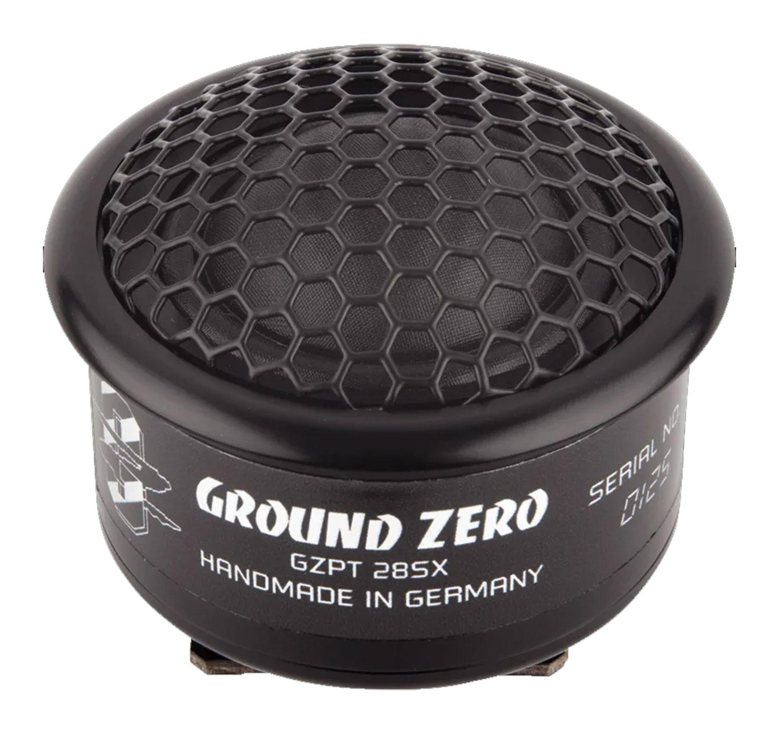 Ground Zero GZPT 28SX- 2,8 cm Hochtöner-Lautsprecher mit 150 Watt (RMS: 100 Watt)