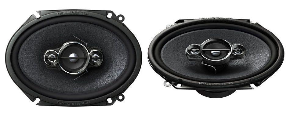 Pioneer TS-A6834i - 15x20cm (6x8 Zoll) 4-Wege-Lautsprecher mit 350 Watt (RMS: 60 Watt)