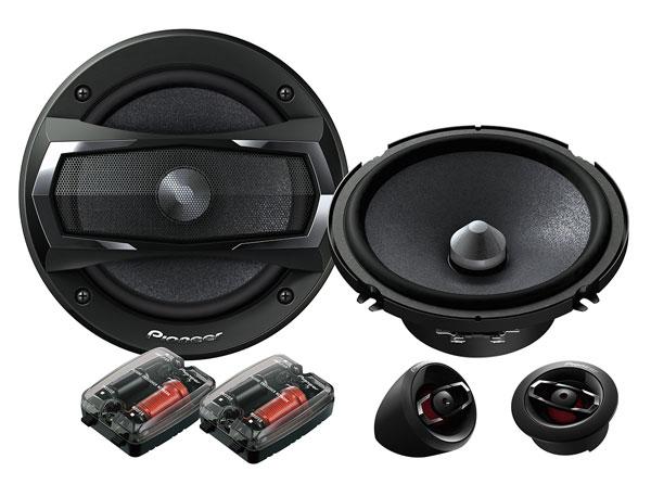Pioneer TS-A173Ci - 16,5 cm Komponenten-Lautsprecher mit 350 Watt (RMS: 60 Watt)