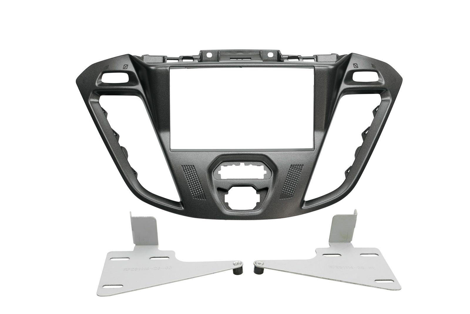 Einbaurahmen für Doppel DIN Autoradio in Ford Tourneo / Transit Custom (ab 2012) - pegasus