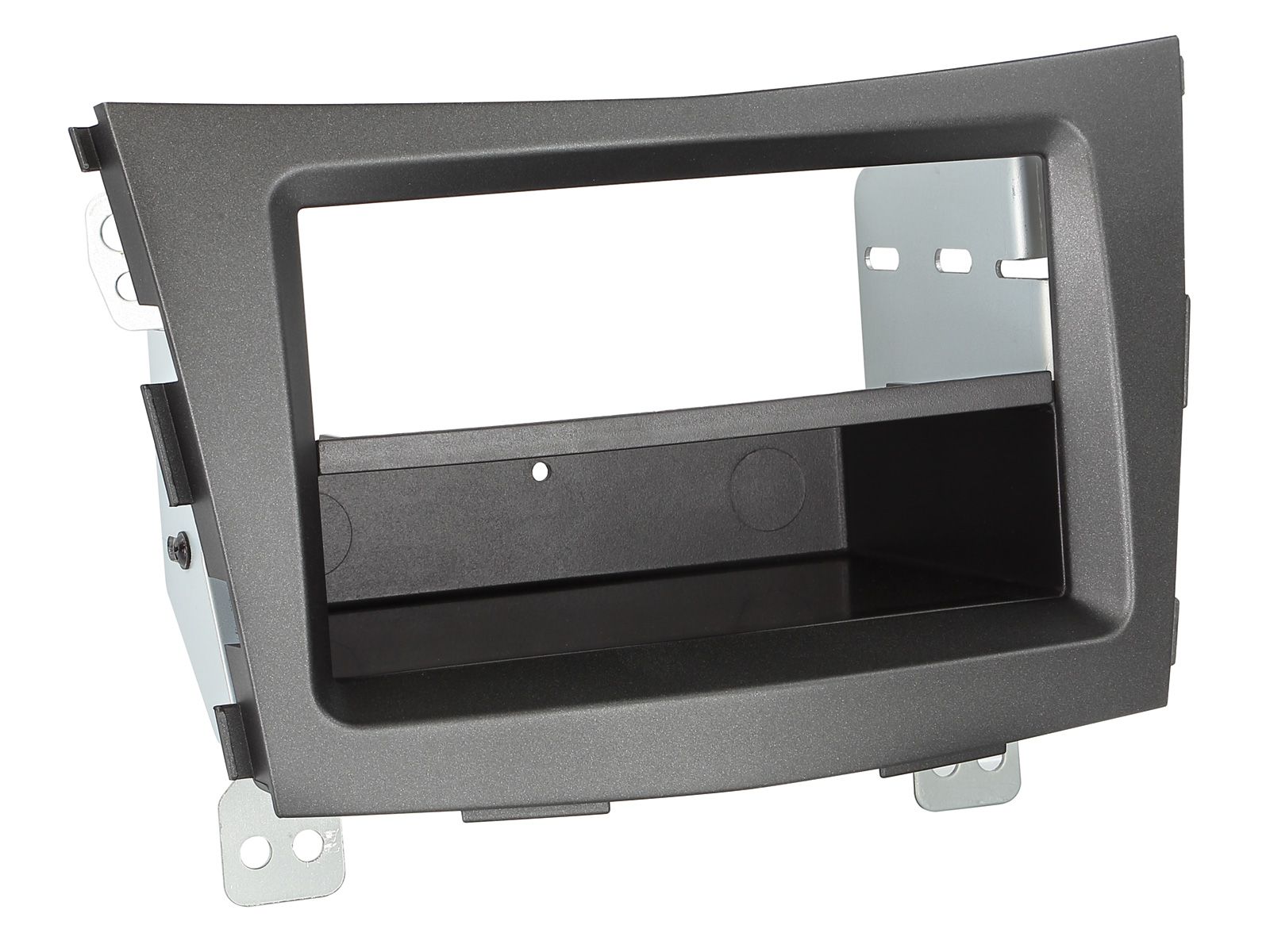 Einbaurahmen f�r DIN Autoradio in SsangYong Tivoli (ab 2015) - anthrazit